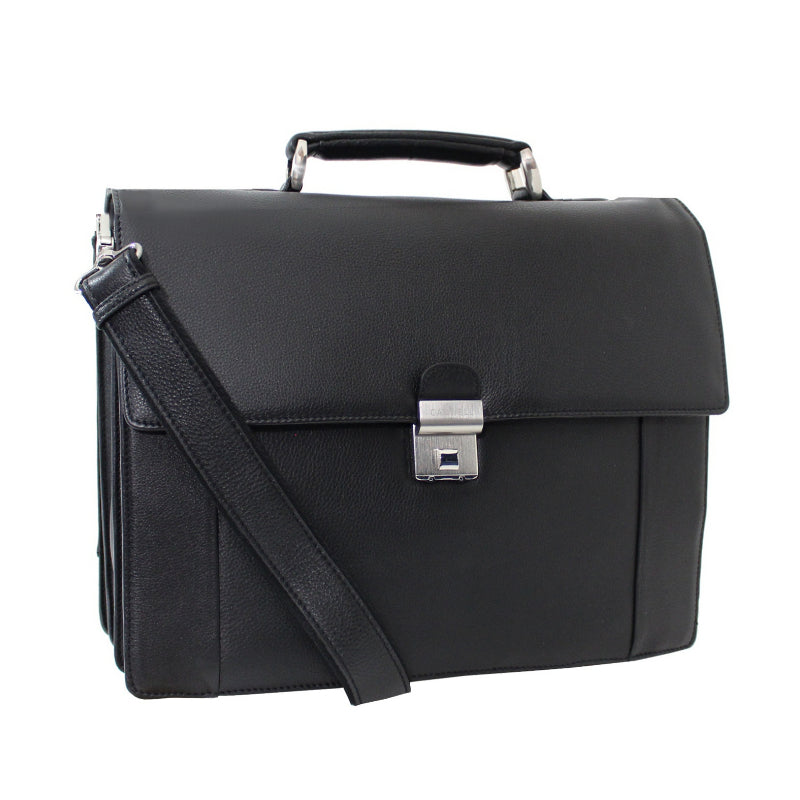 Cartable Soufflets Cadwell Noir