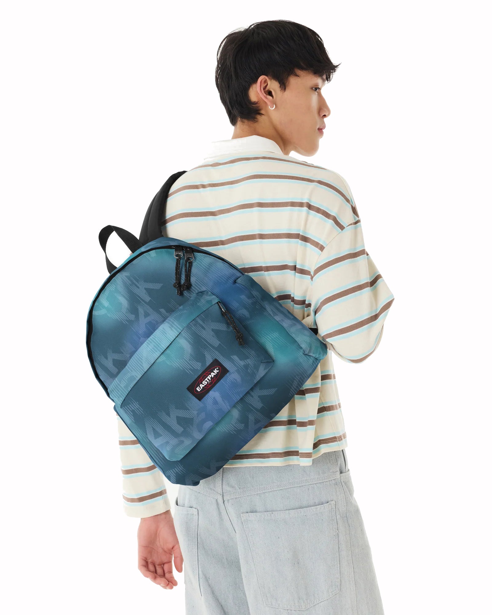 EASTPAK Sac à Dos Day Pak'r -  Letter Dye Blue