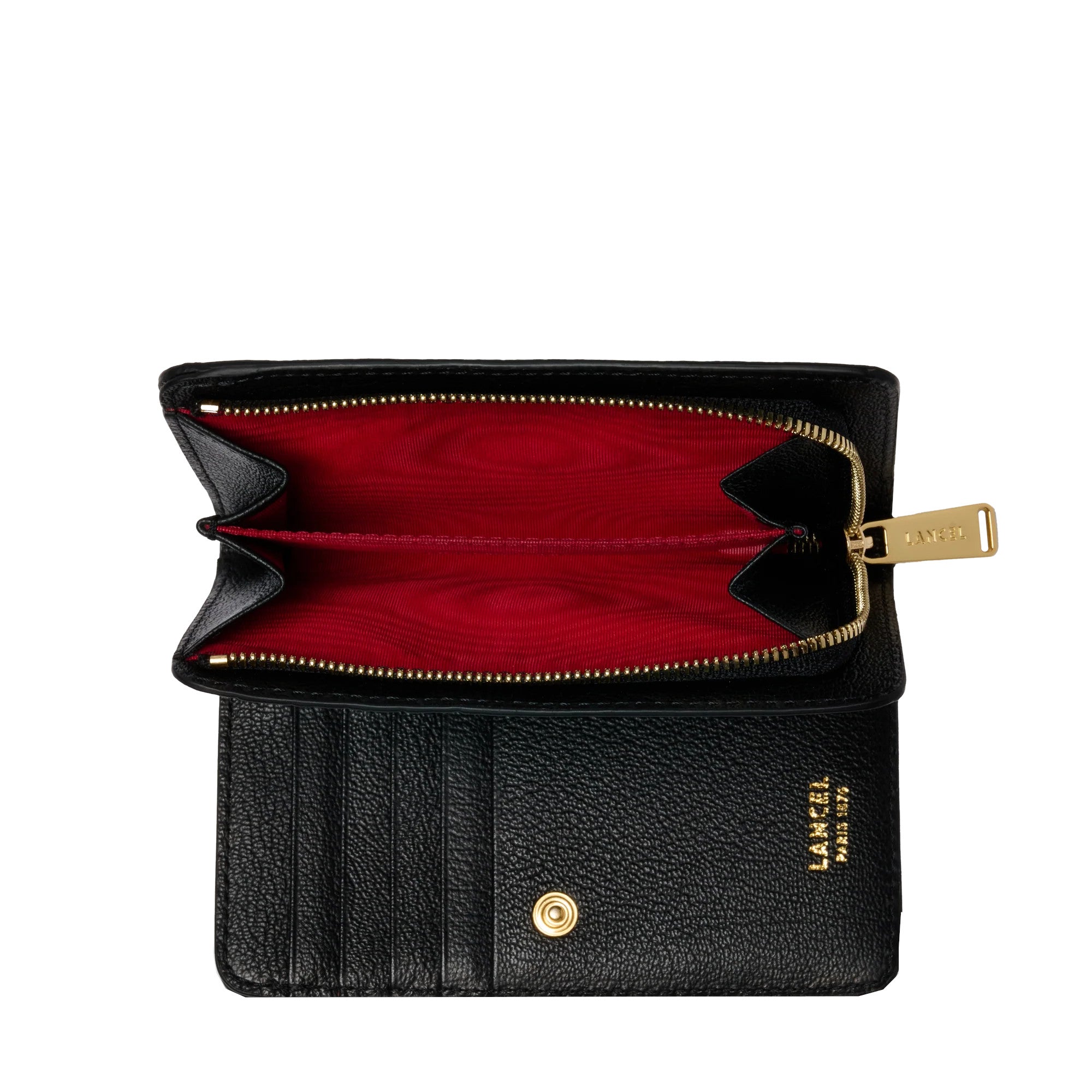 Portefeuille rectangulaire zippé Bcbg de Lancel