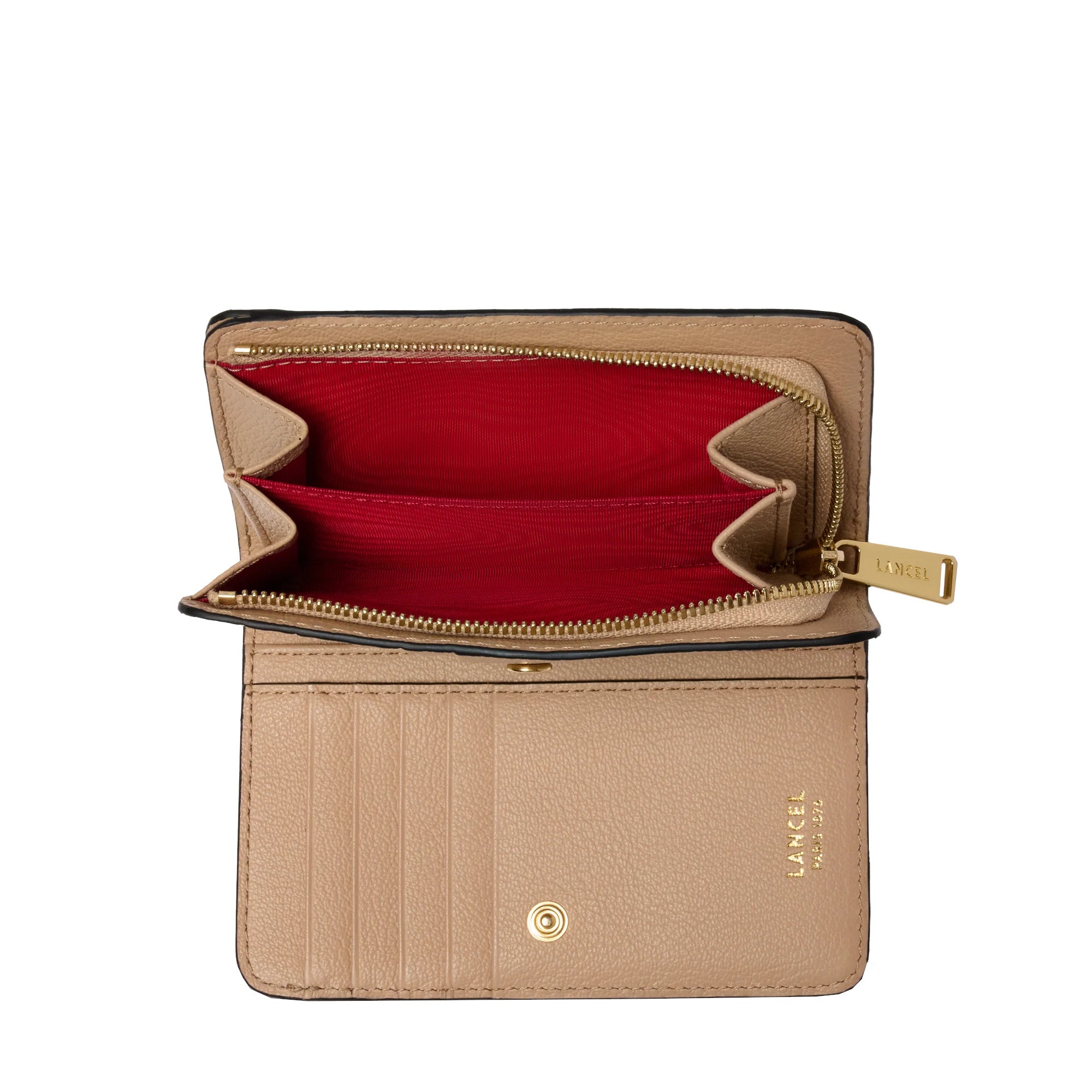 Portefeuille rectangulaire zippé Bcbg de Lancel