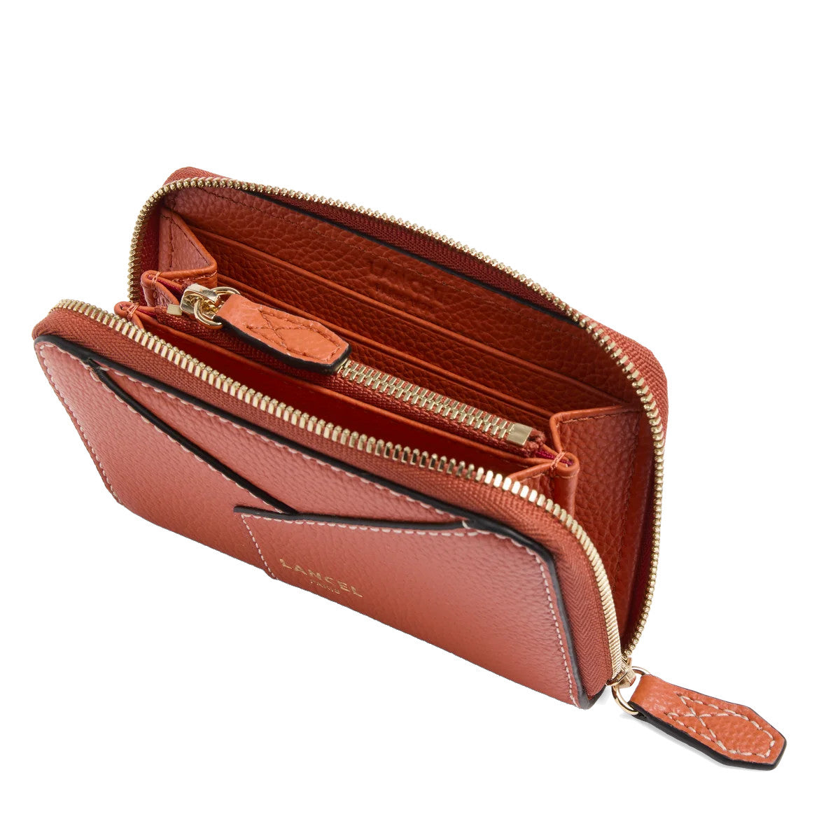 Petit portefeuille zippé Enveloppe de Lancel