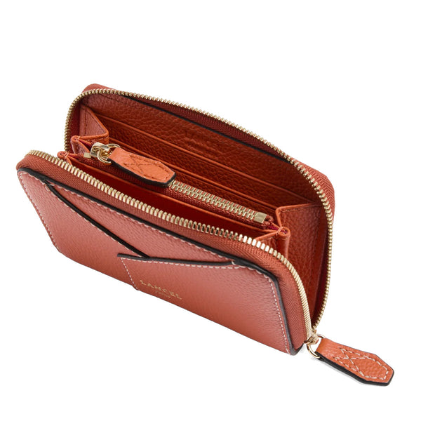 Petit portefeuille zippé Enveloppe de Lancel