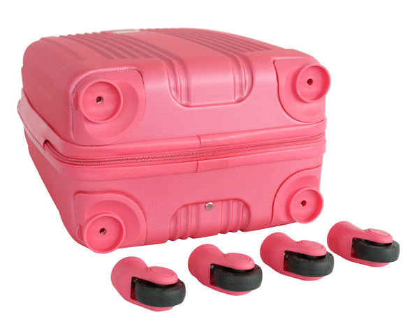 Valise cabine 52cm Alistair - Collection Airo 2.0 - 4 roues - ABS ultra résistant - Rose