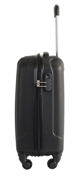 Valise cabine 52cm Alistair - Collection Airo 2.0 - 4 roues - ABS ultra résistant - Noir