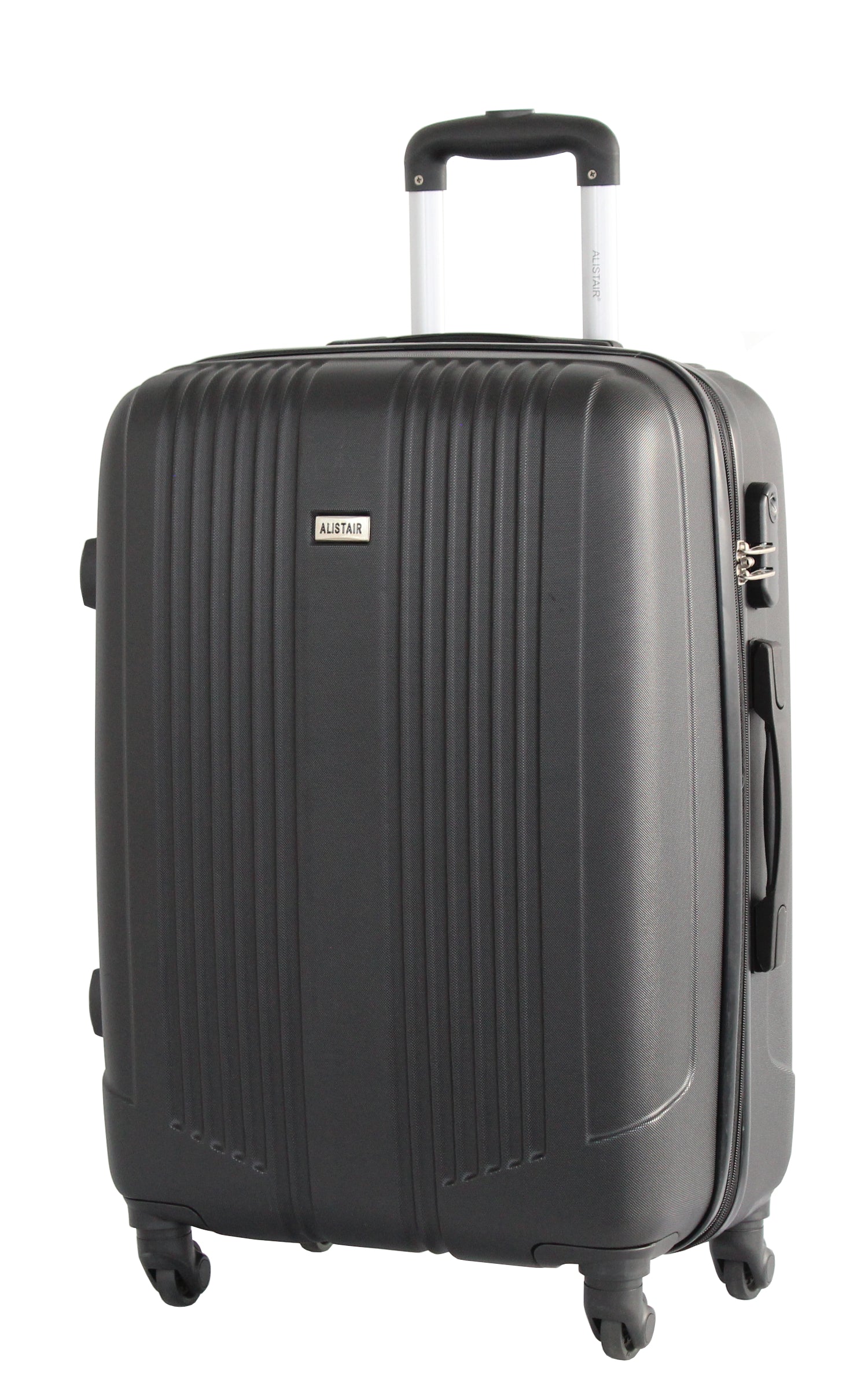 Valise taille moyenne Alistair - Collection Airo 2.0 - 4 roues - ABS ultra résistant - Noir