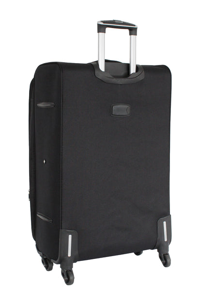 Set de 3 Valises 58cm-68cm-78cm Alistair - Collection Plume 2.0 - 4 roues - Toile souple