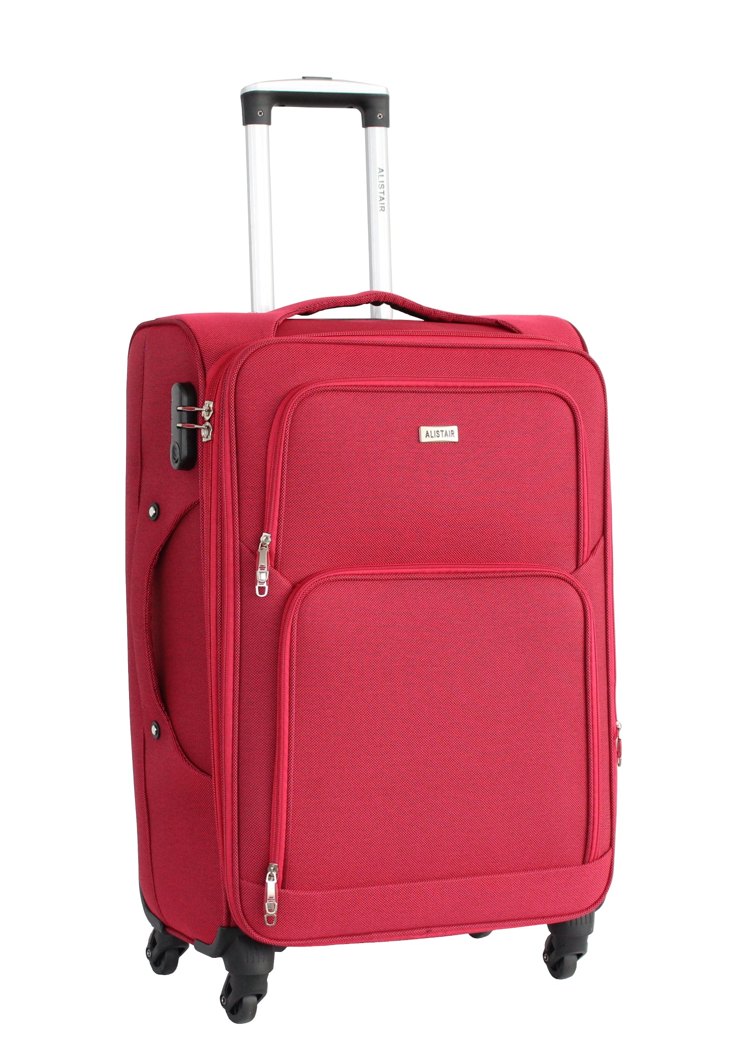 Valise taille moyenne Alistair - Collection Plume 2.0 - 4 roues - Toile souple