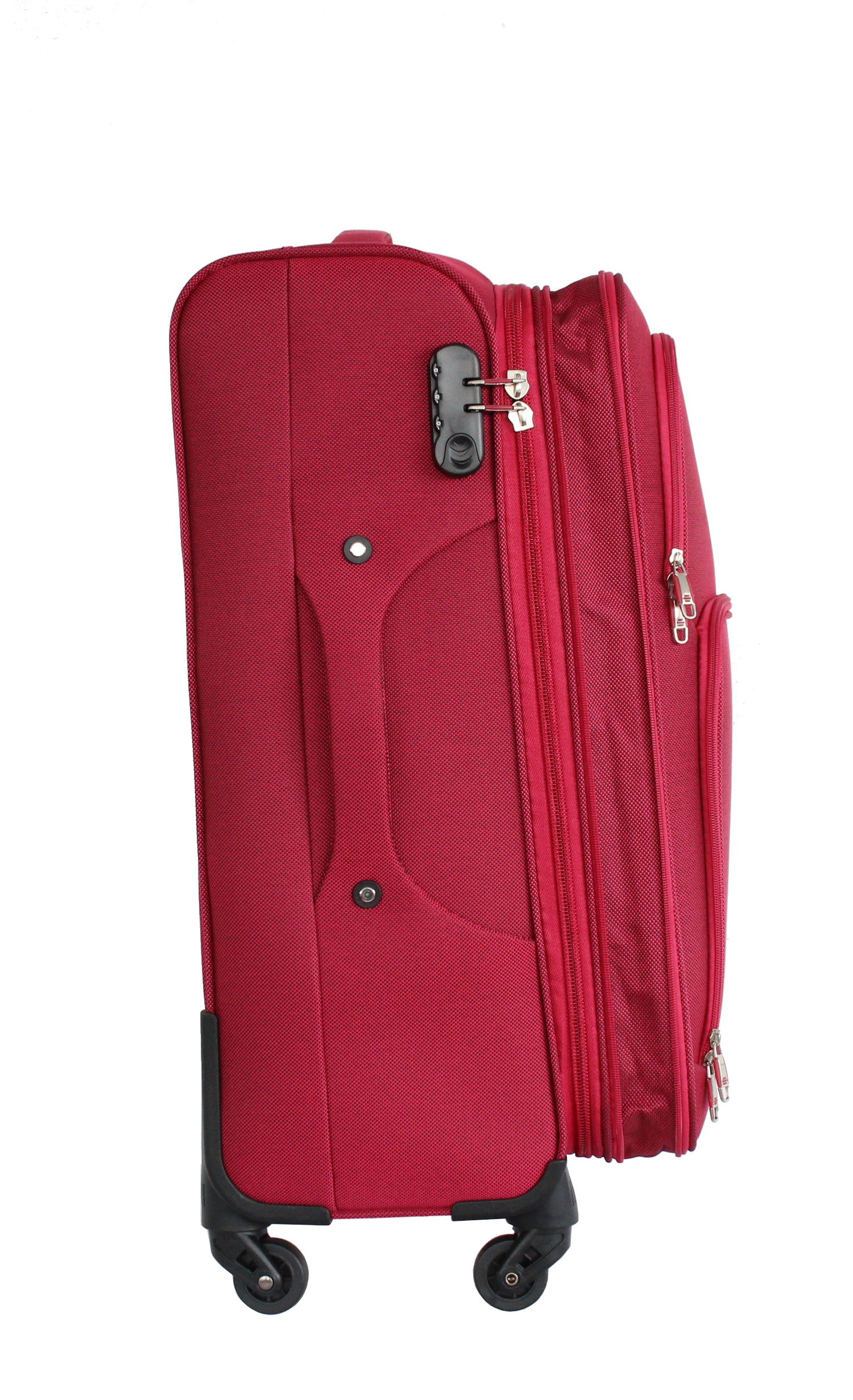 Valise taille moyenne Alistair - Collection Plume 2.0 - 4 roues - Toile souple