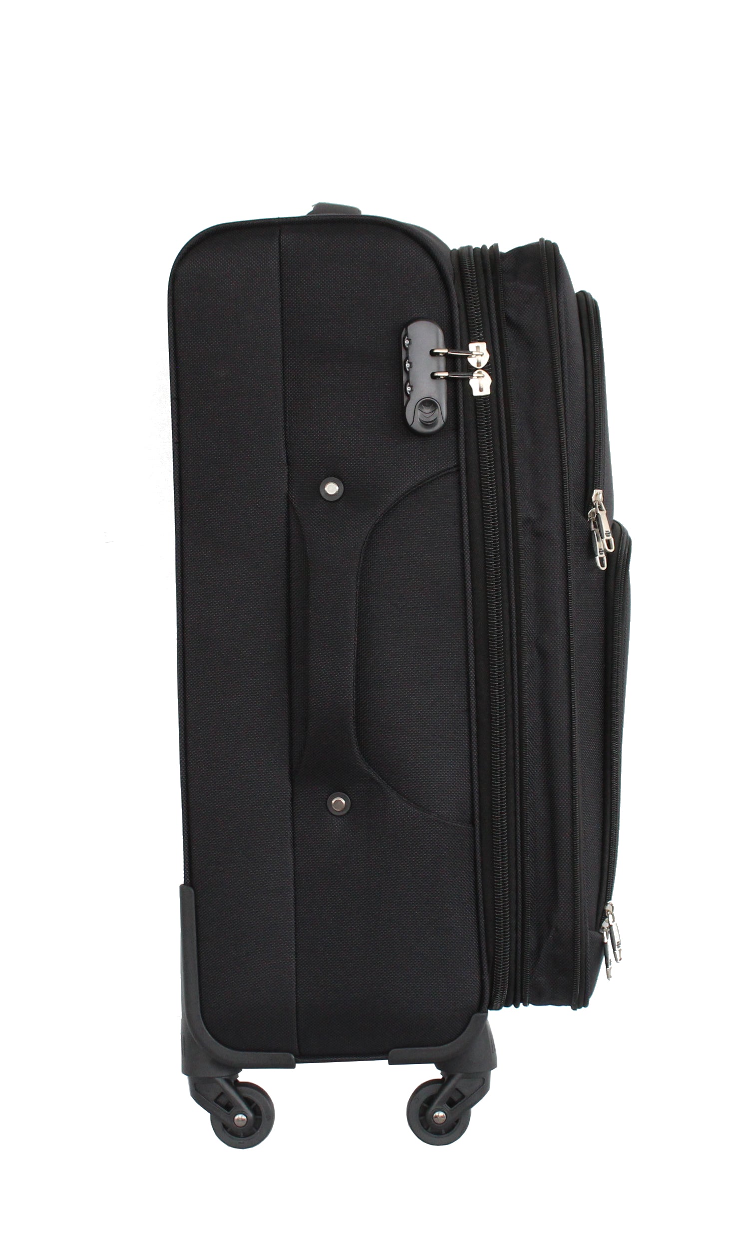 Valise taille moyenne Alistair - Collection Plume 2.0 - 4 roues - Toile souple