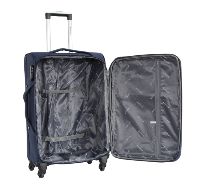 Valise taille moyenne Alistair - Collection Plume 2.0 - 4 roues - Toile souple