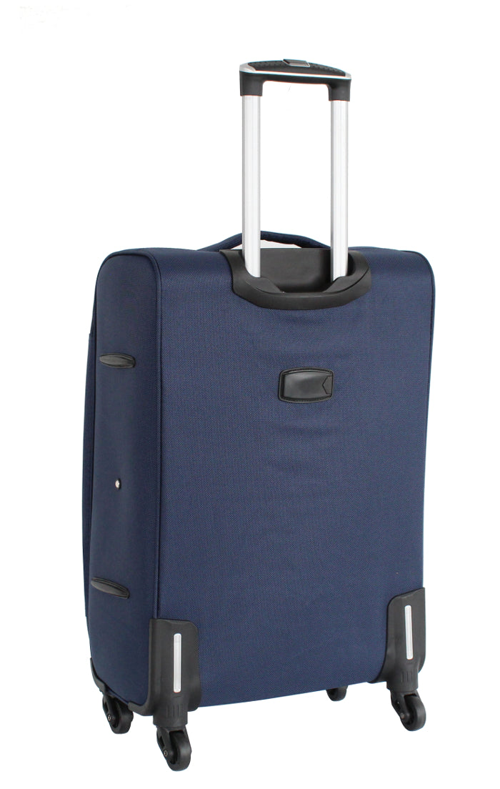 Valise taille moyenne Alistair - Collection Plume 2.0 - 4 roues - Toile souple