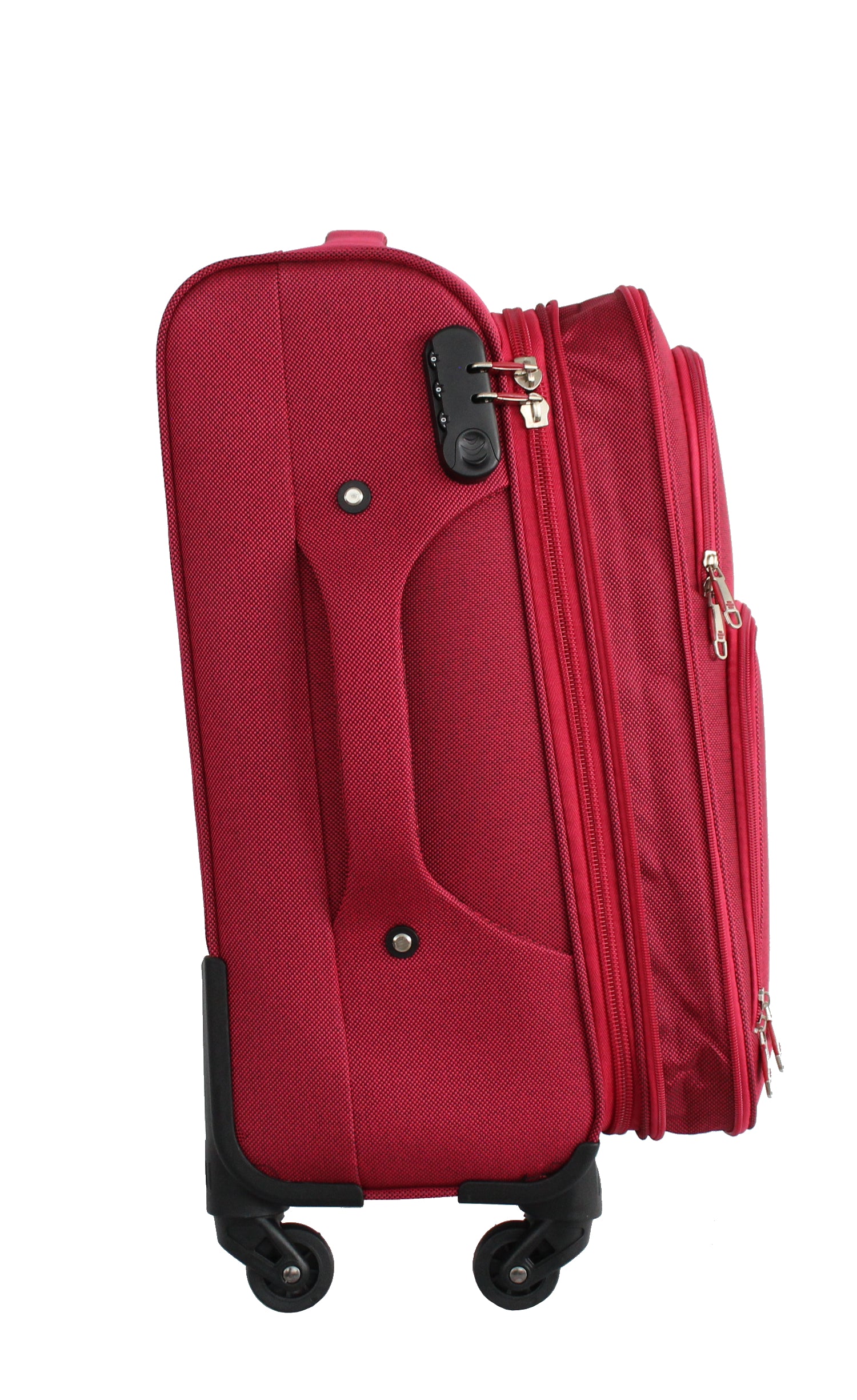 Valise cabine Alistair - Collection Plume 2.0 - 4 roues - Toile souple