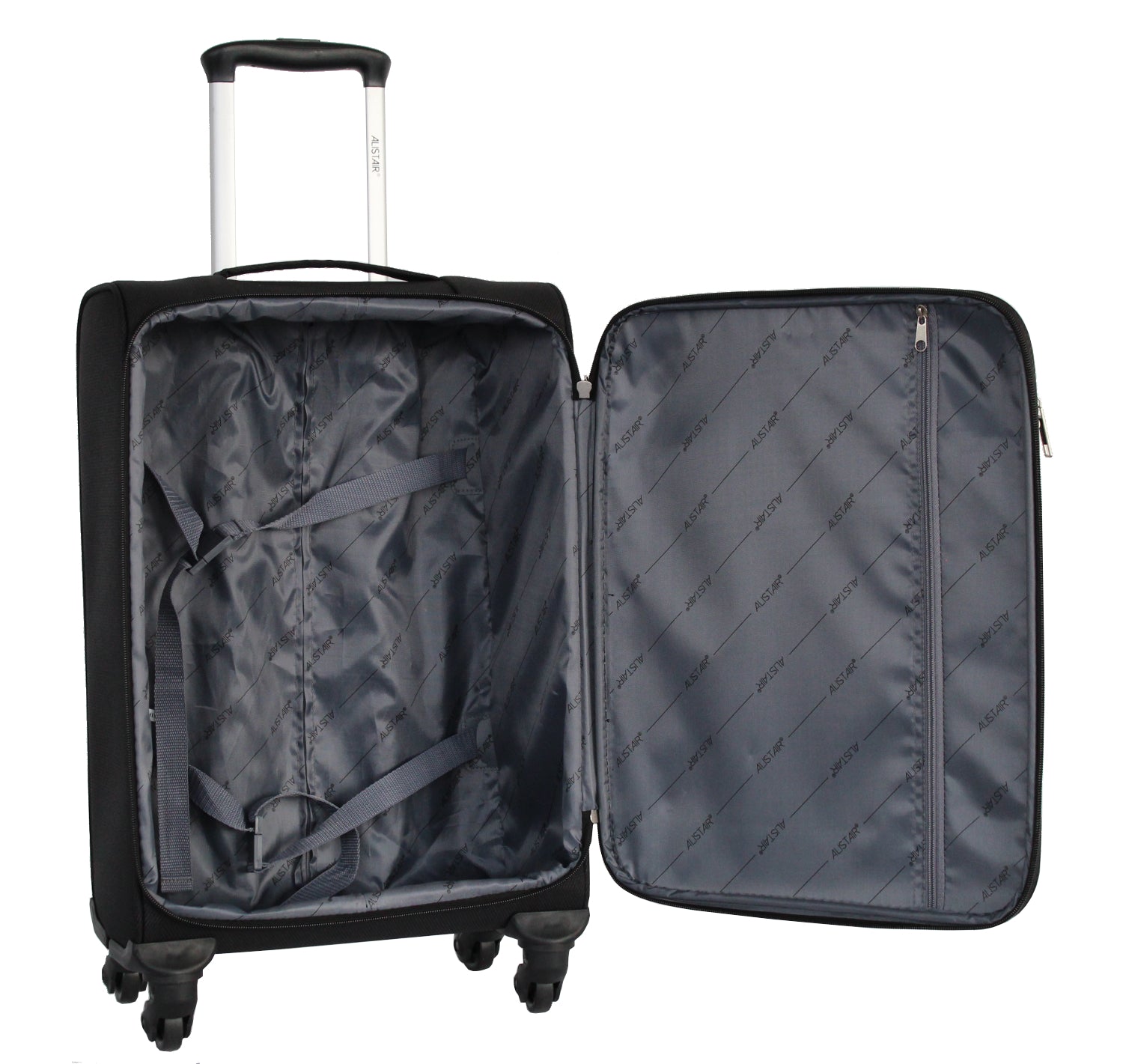 Valise cabine 60 cm Alistair - Collection Breeze - 4 roues - Toile souple