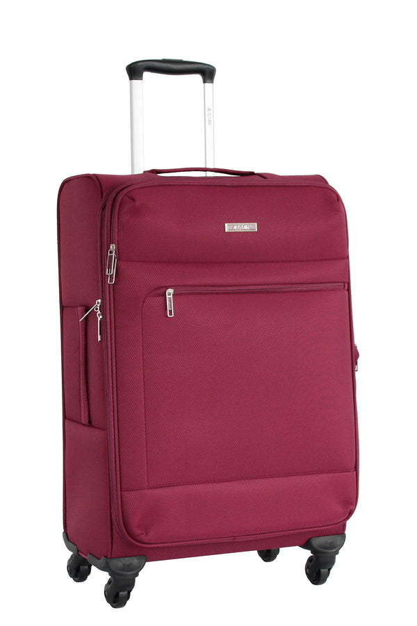 Valise taille moyenne Alistair - Collection Breeze - 4 roues - Toile souple
