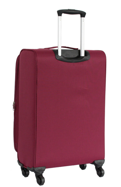 Valise taille moyenne Alistair - Collection Breeze - 4 roues - Toile souple