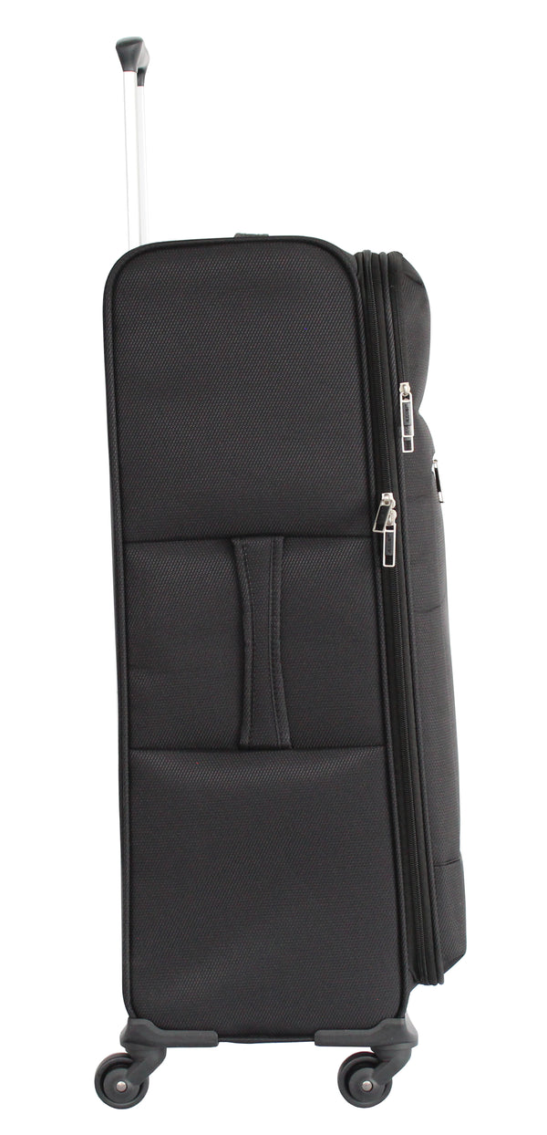 Valise grande taille Alistair - Collection Breeze - 4 roues - Toile souple