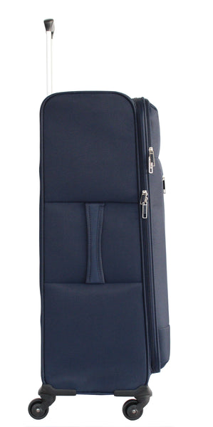 Valise grande taille Alistair - Collection Breeze - 4 roues - Toile souple