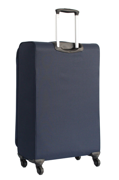 Valise grande taille Alistair - Collection Breeze - 4 roues - Toile souple