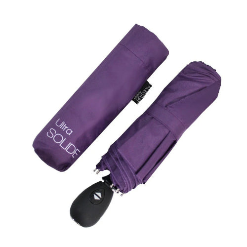 Parapluie automatique compact et résistant - Anti vent et retournement - ALISTAIR - Marque française garantie 1 an