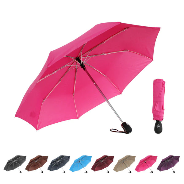 Parapluie automatique compact et résistant - Anti vent et retournement - ALISTAIR - Marque française garantie 1 an