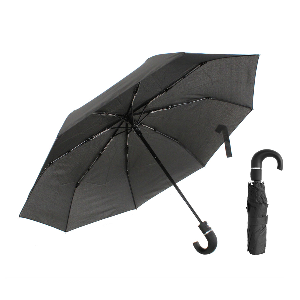 Parapluie automatique compact et résistant - Anti vent et retournement - ALISTAIR - Marque française garantie 1 an