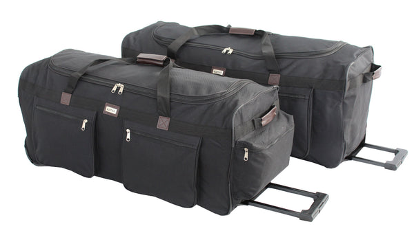 Alistair "X-Brown" - Set de 2 sacs de voyage à roulettes - Moyenne/Grande