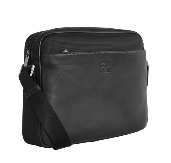 Besace Cadwell en Toile et Cuir