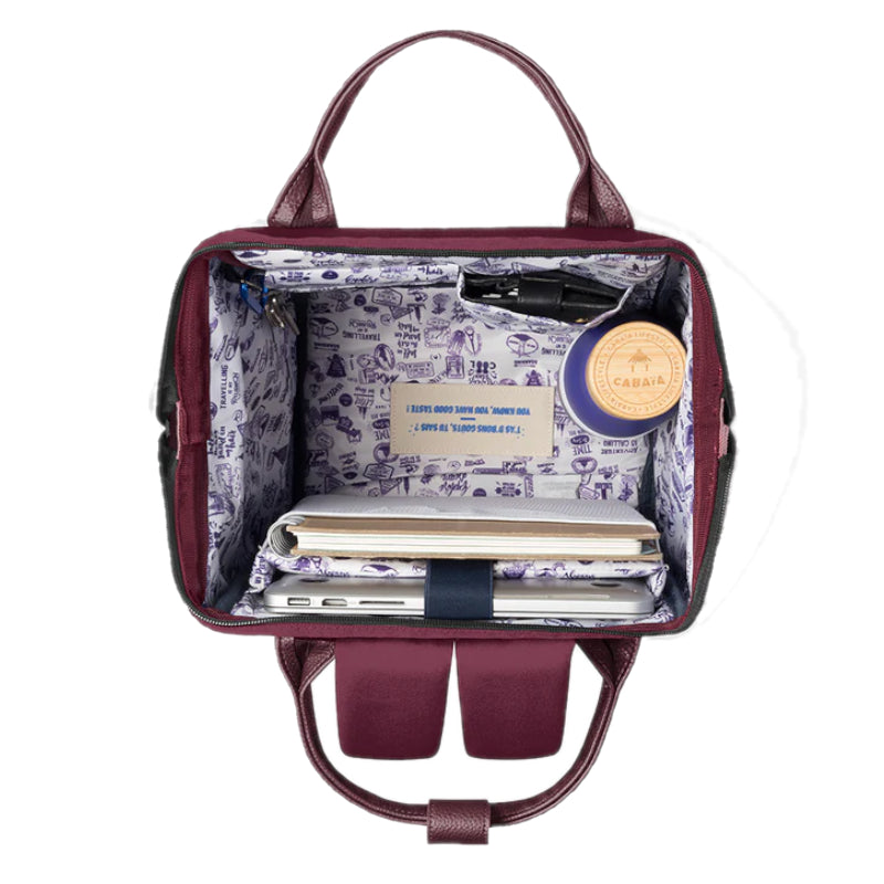 Cabaïa - Sac à dos Adventurer M Nice pocket purple