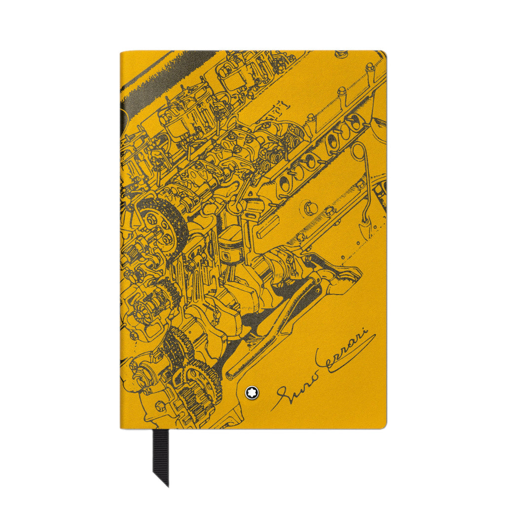 Carnet #146 petit format, Great Characters Enzo Ferrari, Giallo Modena - Ligné