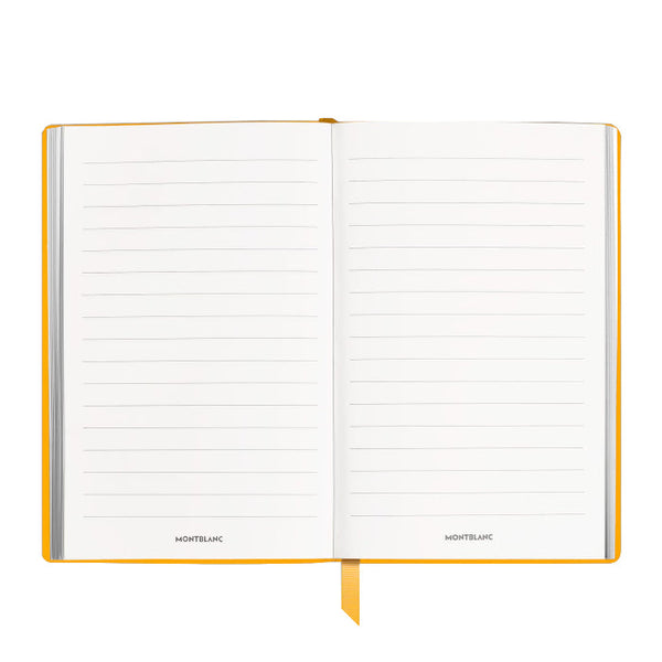 Carnet grand format en cuir Montblanc Sartorial, pages lignées