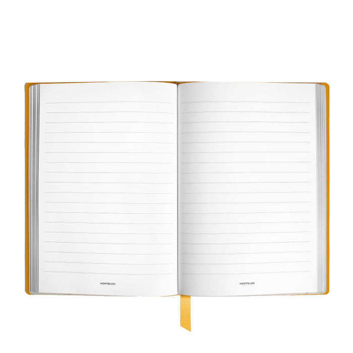 Carnet moyen format en cuir Montblanc Sartorial, pages lignées