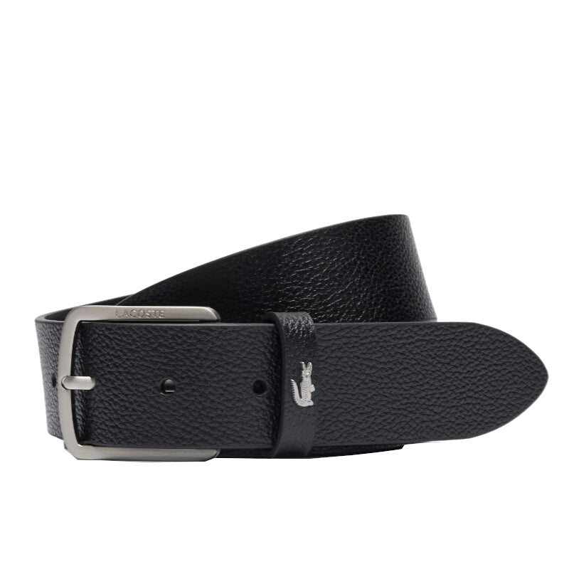 Ceinture en cuir grainé - Lacoste