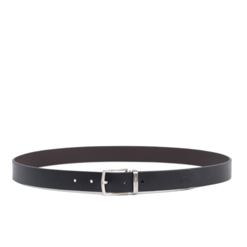 Coffret ceinture en cuir et 2 boucles - Lacoste