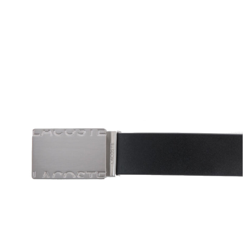 Coffret ceinture en cuir et 2 boucles - Lacoste