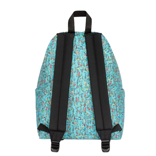 EASTPAK Sac à dos Padded Pak'R -  Wally Pattern Blue