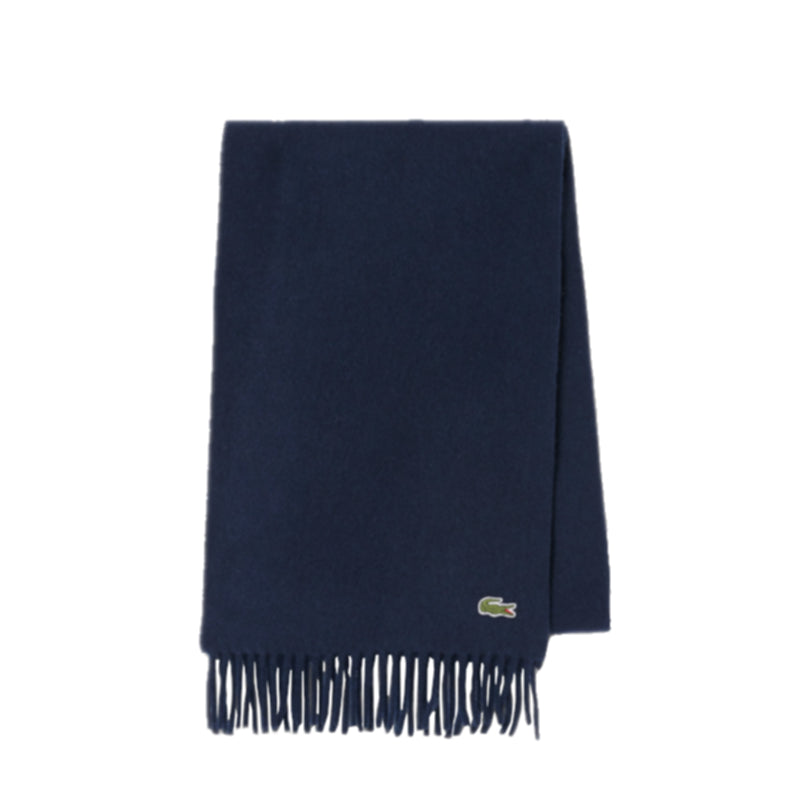 Écharpe laine brossée en coffret Lacoste