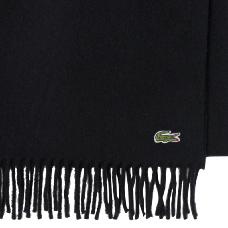 Écharpe laine brossée en coffret Lacoste