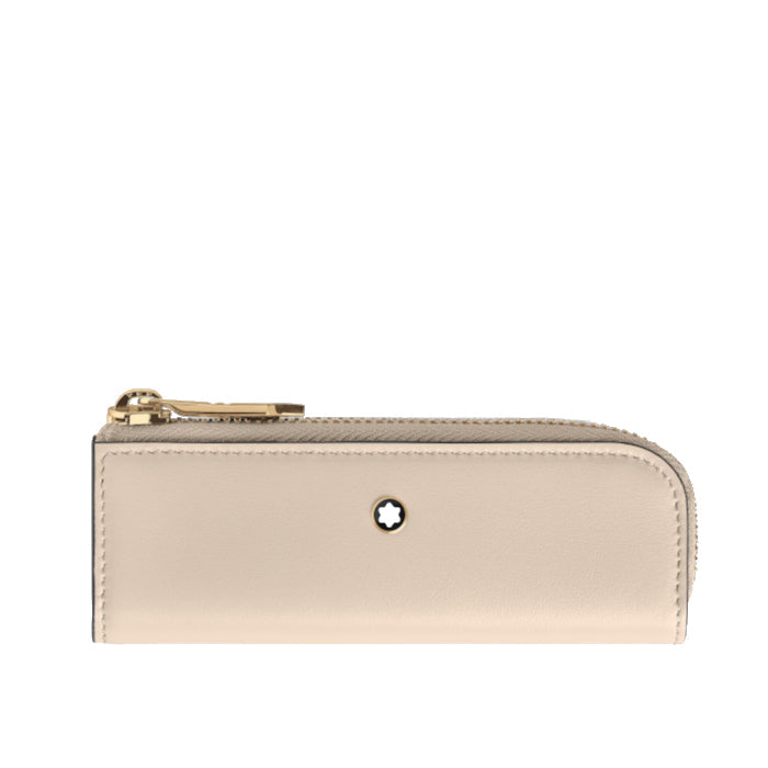 Étui pour 1 Instrument d'Écriture Montblanc Heritage Rouge et Noir Baby en cuir Meisterstück