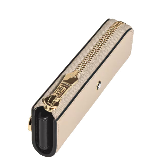 Étui pour 1 Instrument d'Écriture Montblanc Heritage Rouge et Noir Baby en cuir Meisterstück