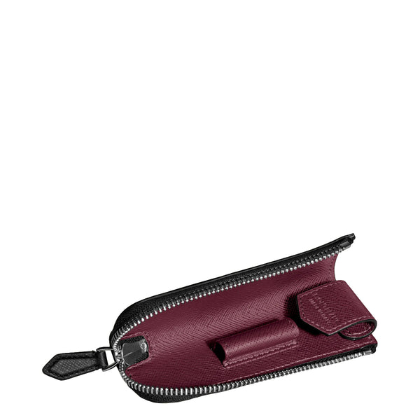 Étui pour 1 instrument d’écriture Montblanc Sartorial Heritage Rouge et Noir Baby