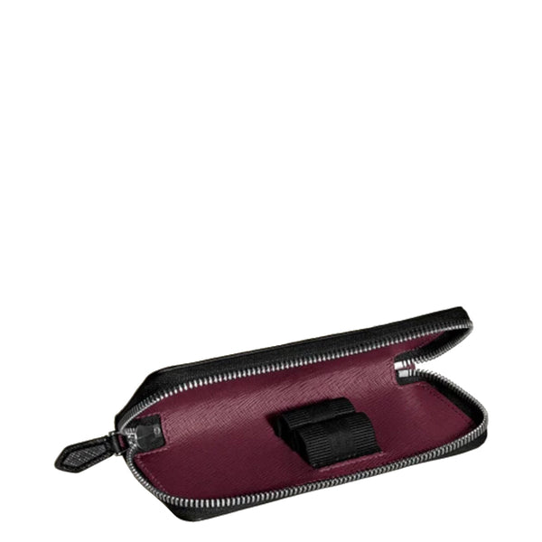 Étui zippé pour 2 instrument d'écriture Montblanc Sartorial
