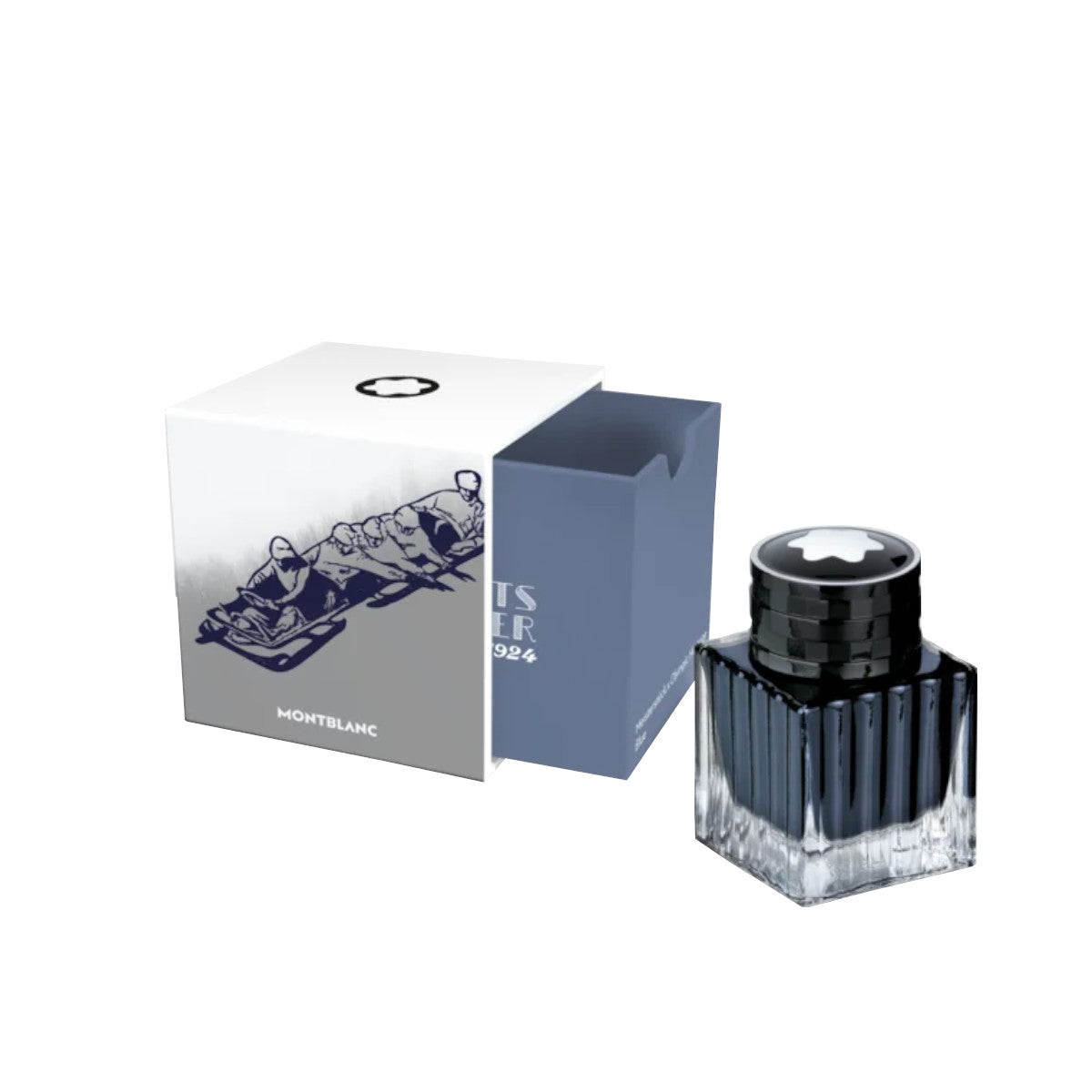 Flacon d’encre, Meisterstück x Olympic Heritage Chamonix 1924, Bleu - 50 ml