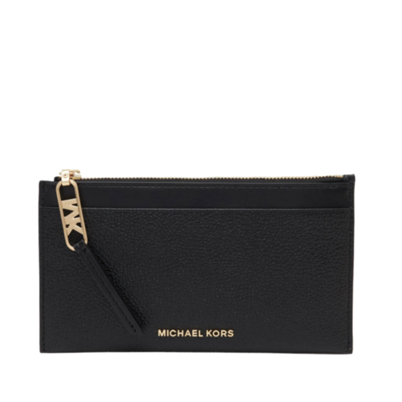 Grand porte-cartes en cuir grainé Michael Kors