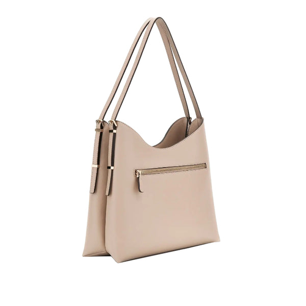 Grand sac hobo noir Lefia Guess