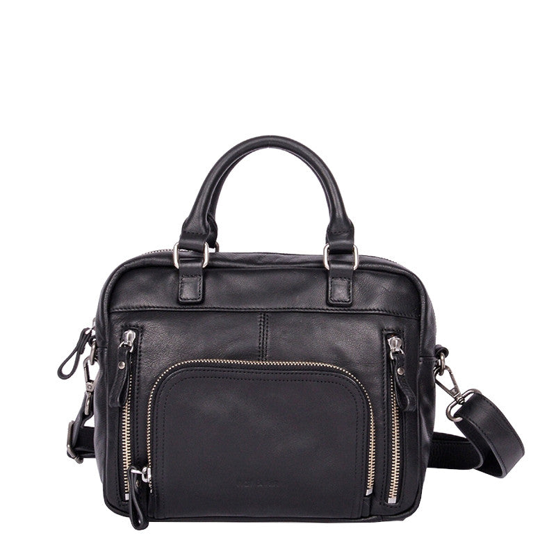 Sac à main en cuir grainé MINI MACY