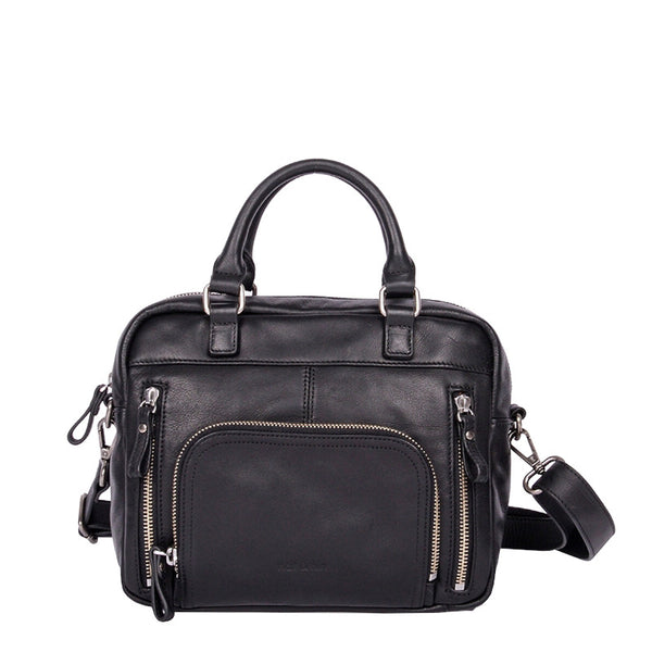 Sac à main en cuir grainé MINI MACY
