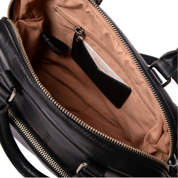 Sac à main en cuir grainé MINI MACY