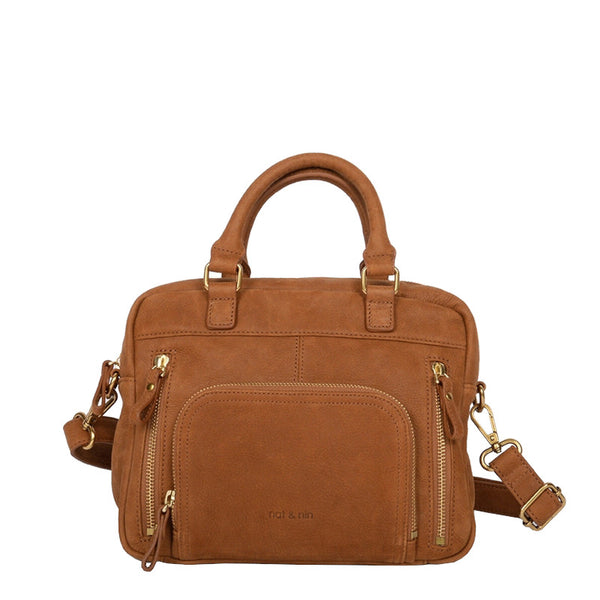 Sac à main en cuir grainé MINI MACY