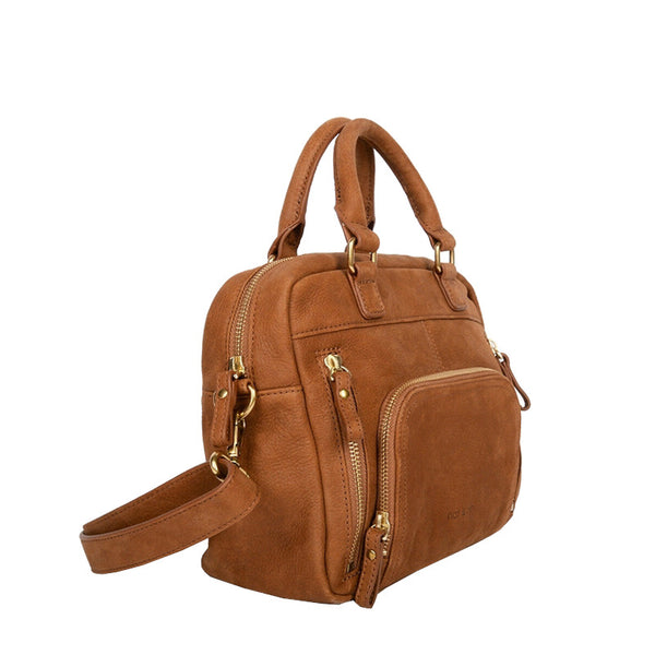 Sac à main en cuir grainé MINI MACY