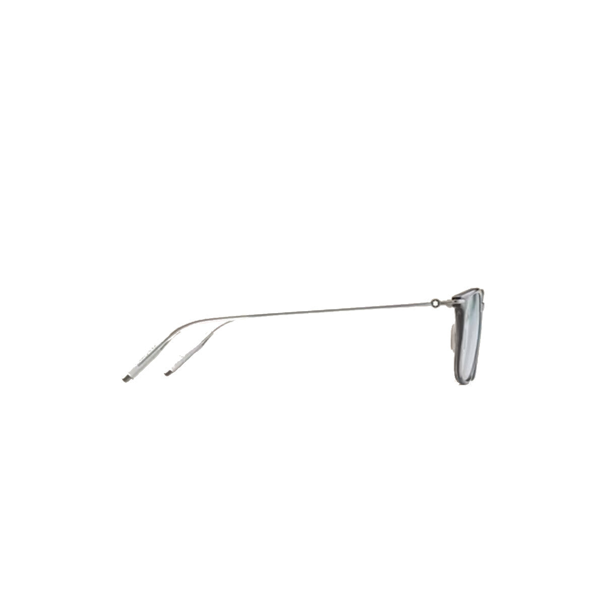 Lunettes de soleil carrées à monture grise injectée